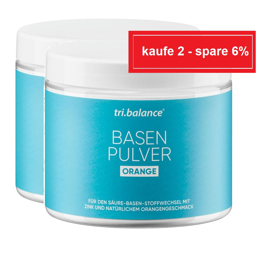 Tri.balance Basenpulver Orange -Mengenrabatt