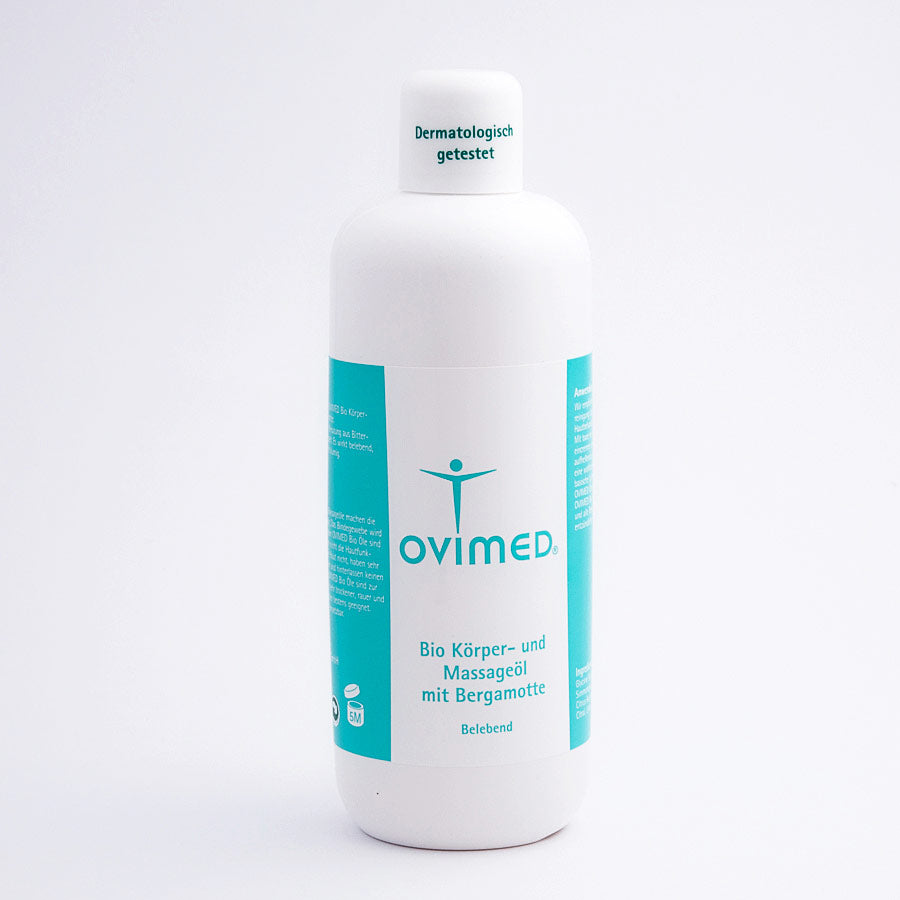 OVIMED Bio KÃ¶rper- und MassageÃ¶l mit Bergamotte 500ml