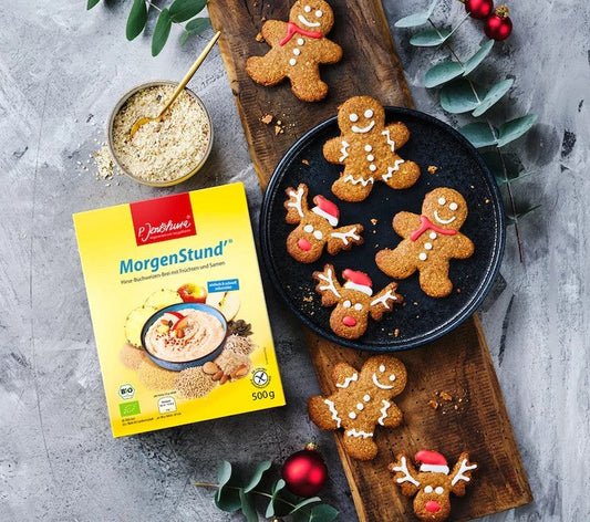 Weihnachtsbäckerei mit Jentschura MorgenStund