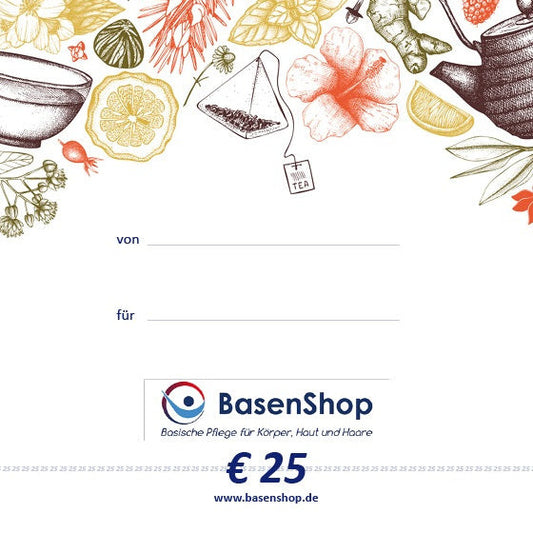 Basenshop Gutschein-25Euro