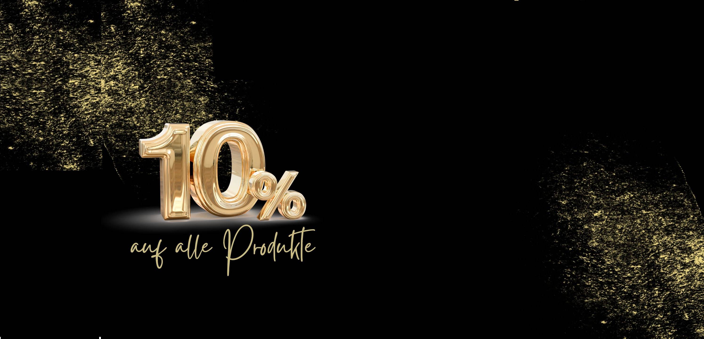 Blackweek Angebot - 10% Rabatt auf alle Produkte