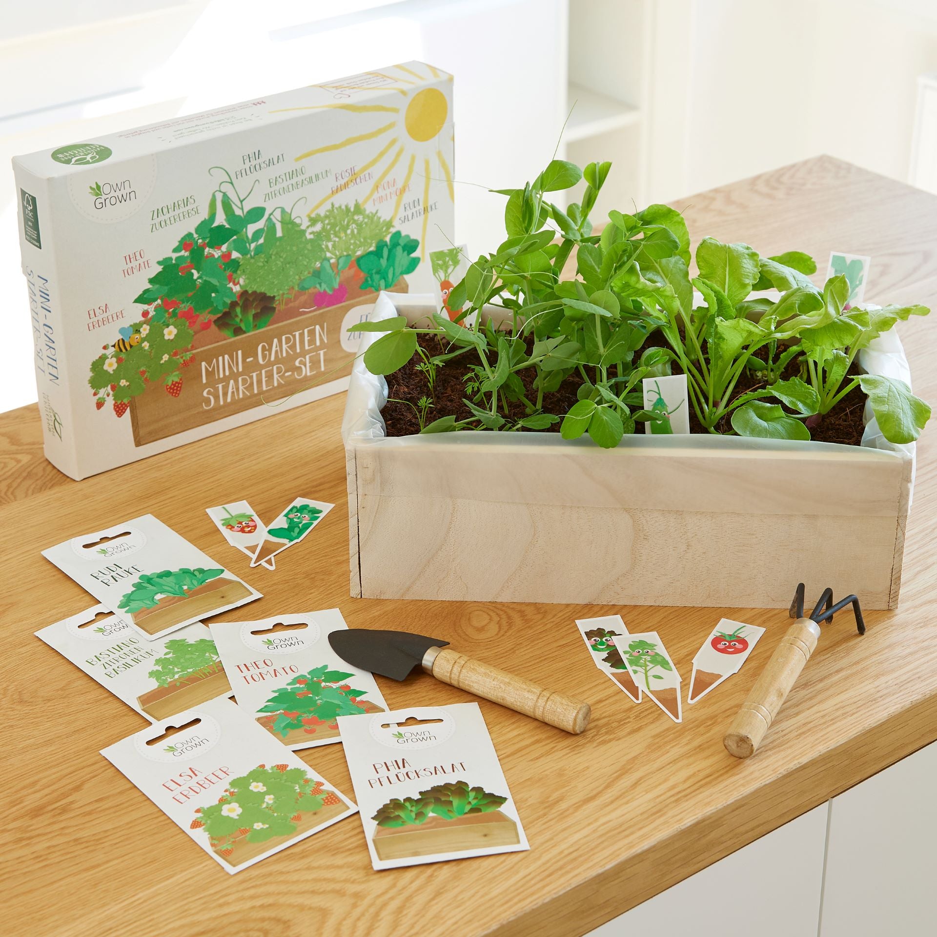 Owngrown Starter Set Mini Garten für Familien