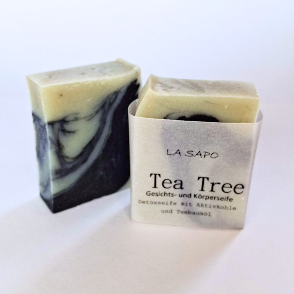 La Sapo Teebaum Gesichts- und Körperseife gegen Akne